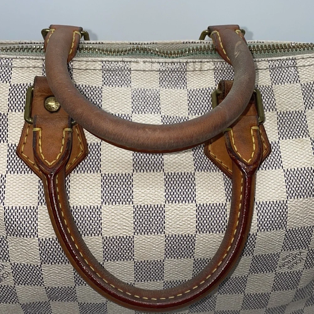 Louis Vuitton Damier Azur speedy bag 25 - Picture 8 of 16